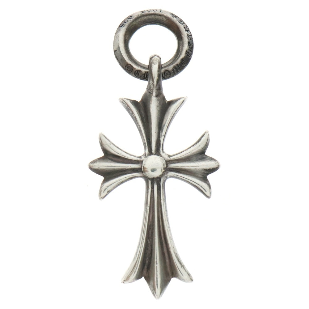 CHROME HEARTS(クロムハーツ) TINY CH CROSS タイニーCHクロス チャーム ネックレストップ シルバー BCA382