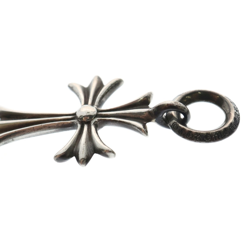 CHROME HEARTS(クロムハーツ) TINY CH CROSS タイニーCHクロス チャーム ネックレストップ シルバー BCA382
