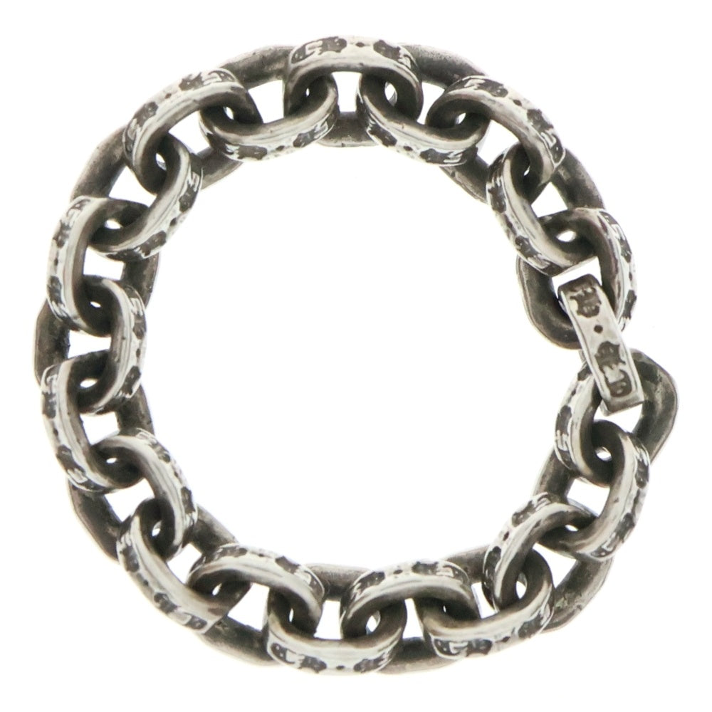 CHROME HEARTS(クロムハーツ) PAPER CHAIN RING ペーパーチェーン シルバーリング シルバー