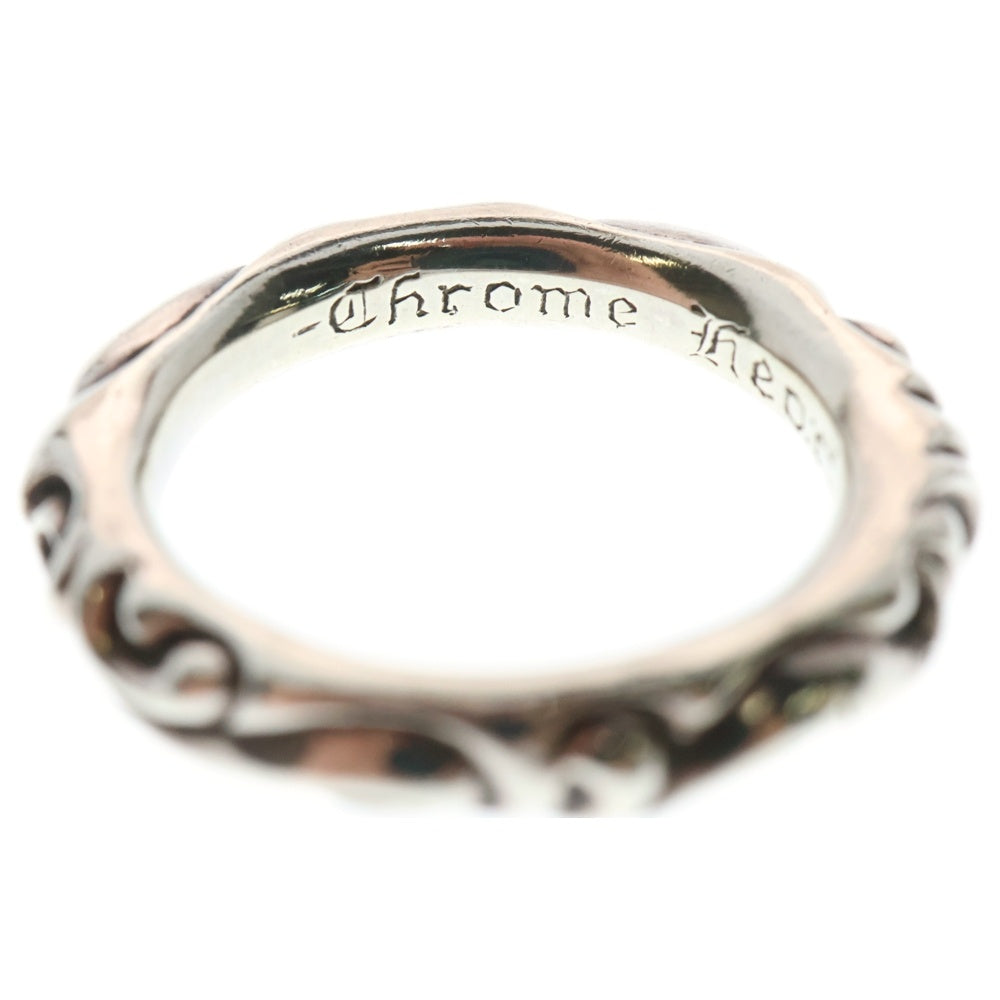 CHROME HEARTS(クロムハーツ) SCRL BAND スクロールバンド リング シルバー BCA351