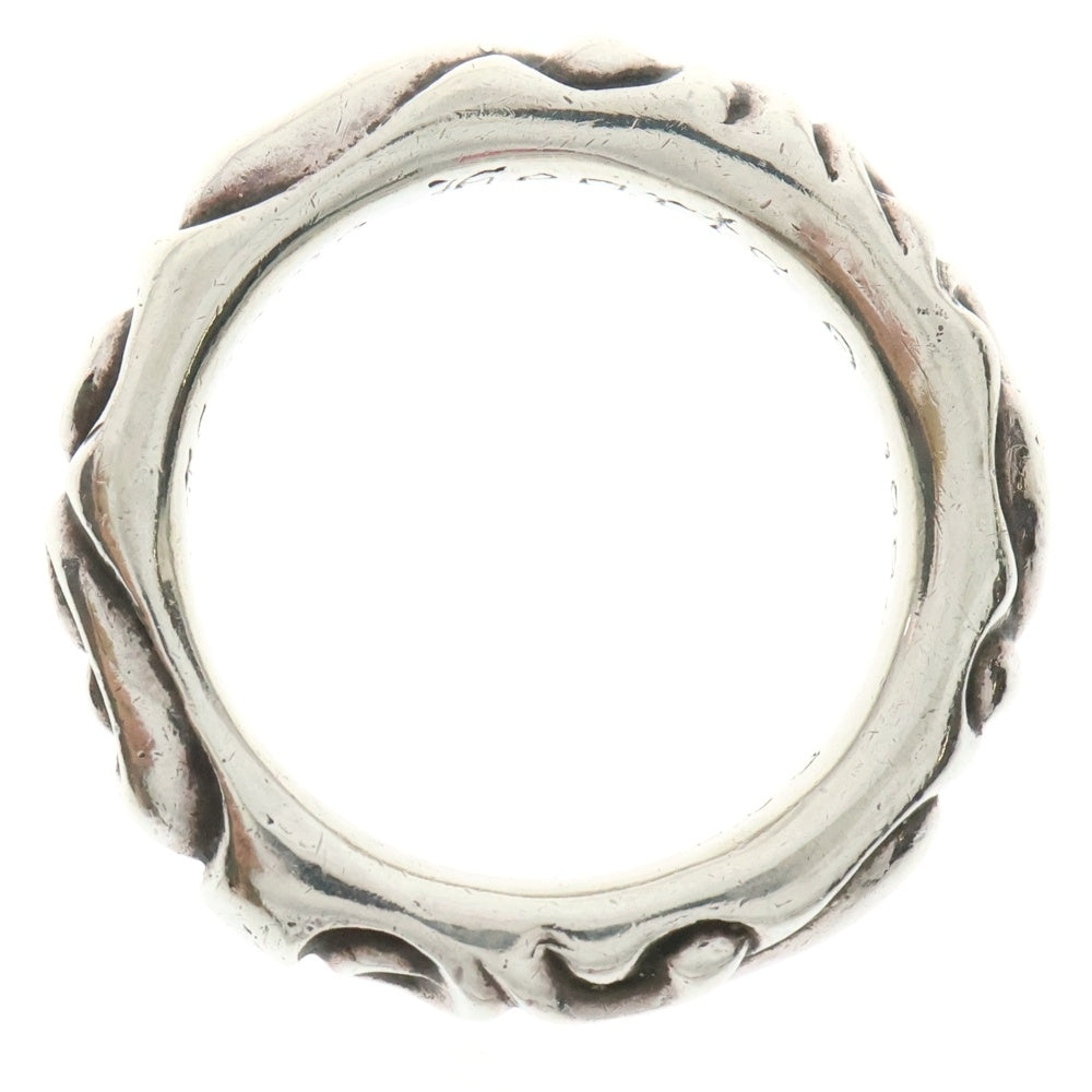 CHROME HEARTS(クロムハーツ) SCRL BAND スクロールバンド リング シルバー BCA351