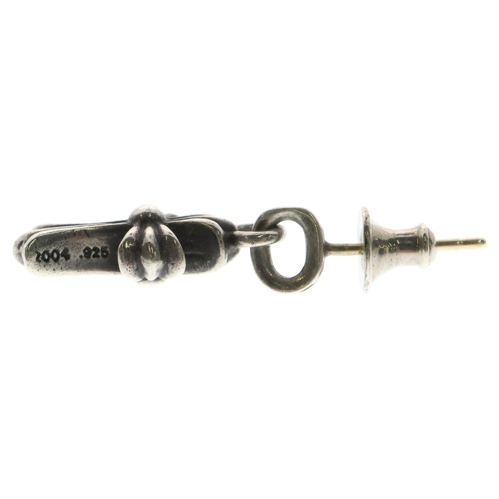 CHROME HEARTS(クロムハーツ) BBY F PPRCHN ベイビーファットクロス ドロップピアス シルバー BCA090