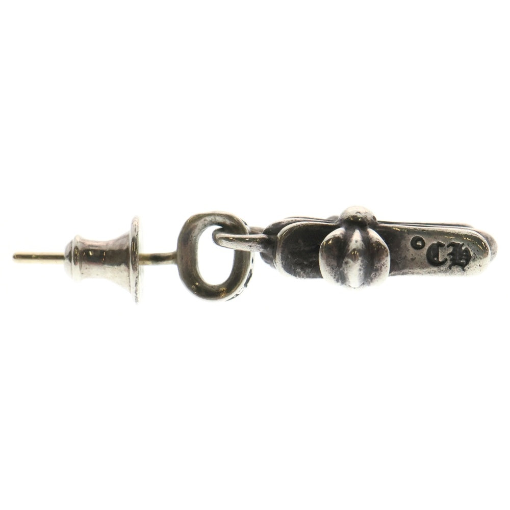 CHROME HEARTS(クロムハーツ) BBY F PPRCHN ベイビーファットクロス ドロップピアス シルバー BCA090