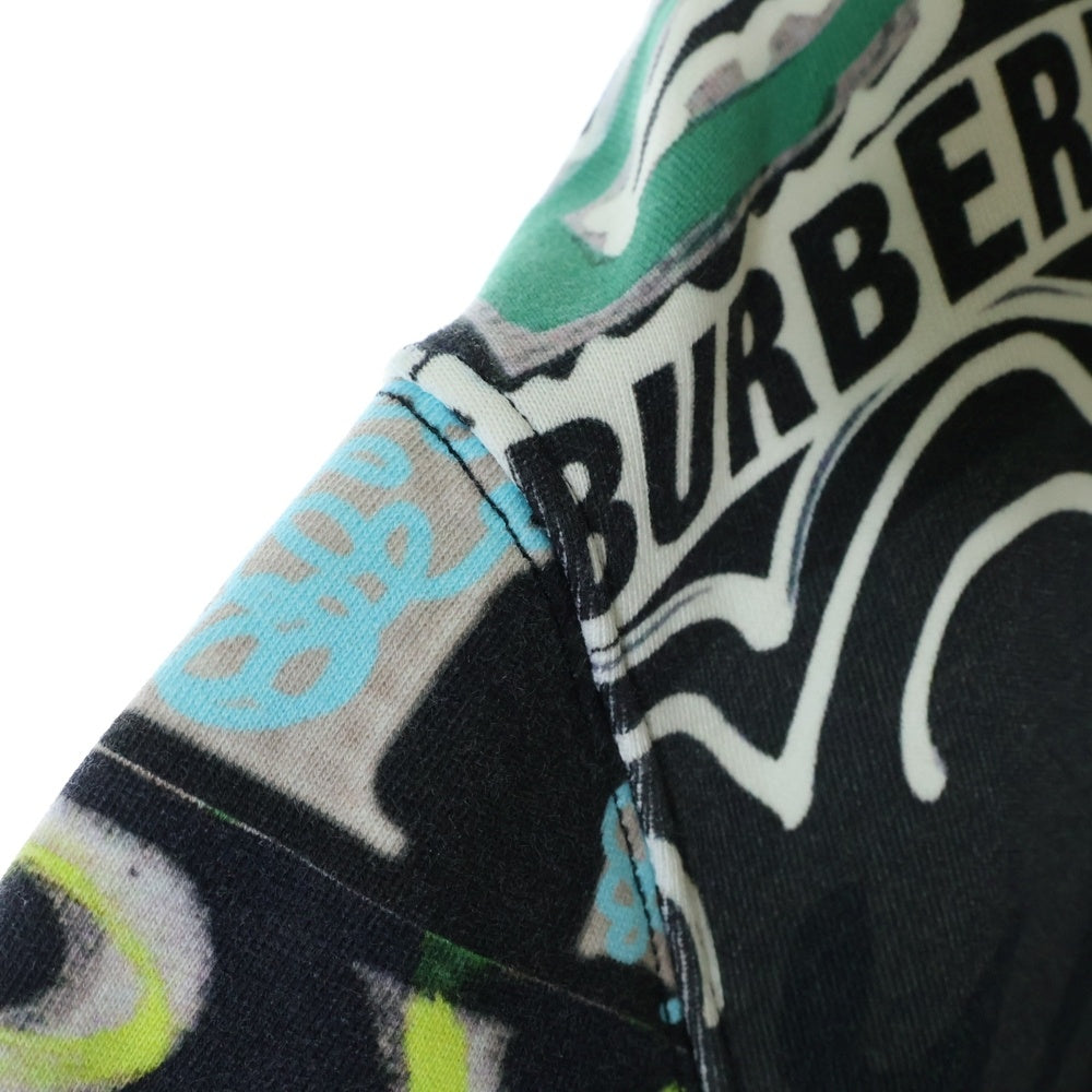 BURBERRY(バーバリー) 18AW グラフィック ロゴ プルオーバー フーディー パーカー マルチ 8001369