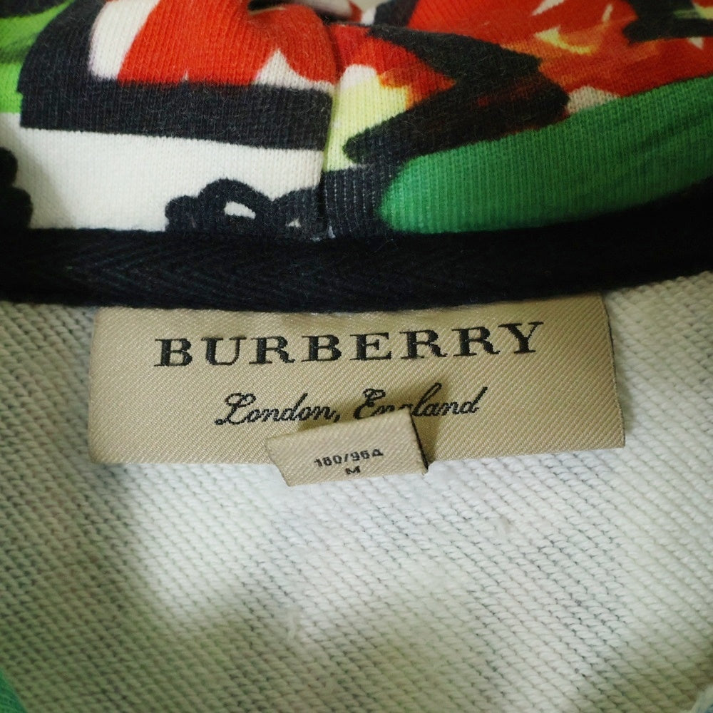 BURBERRY(バーバリー) 18AW グラフィック ロゴ プルオーバー フーディー パーカー マルチ 8001369