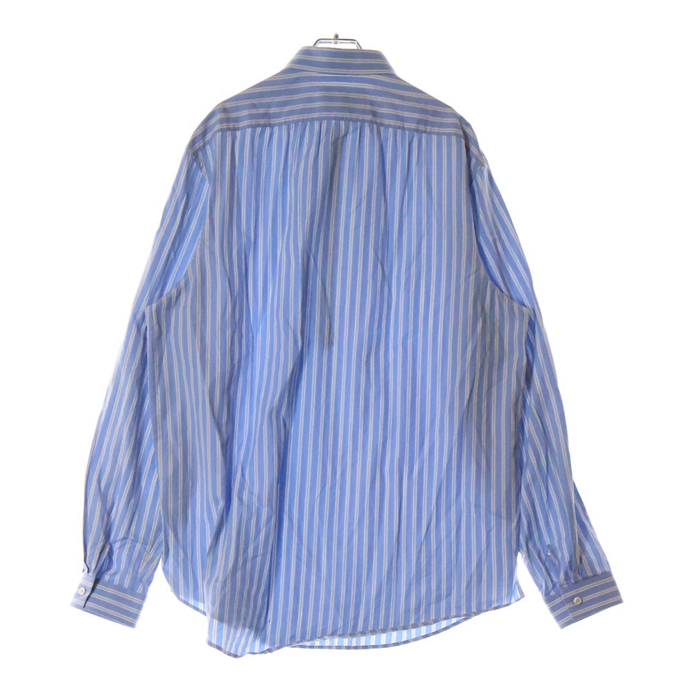 GUCCI(グッチ) ストライプ プルオーバー長袖 シャツ ブルー 539707 Z372L