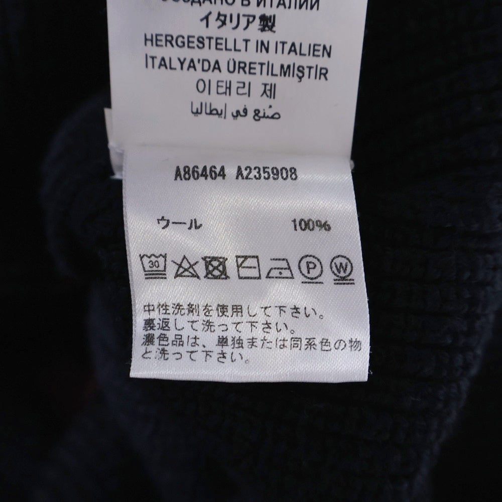 GIANNI VERSACE(ジャンニ ヴェルサーチ) メデューサインターシャニットセーター ブラック A86464 A235908