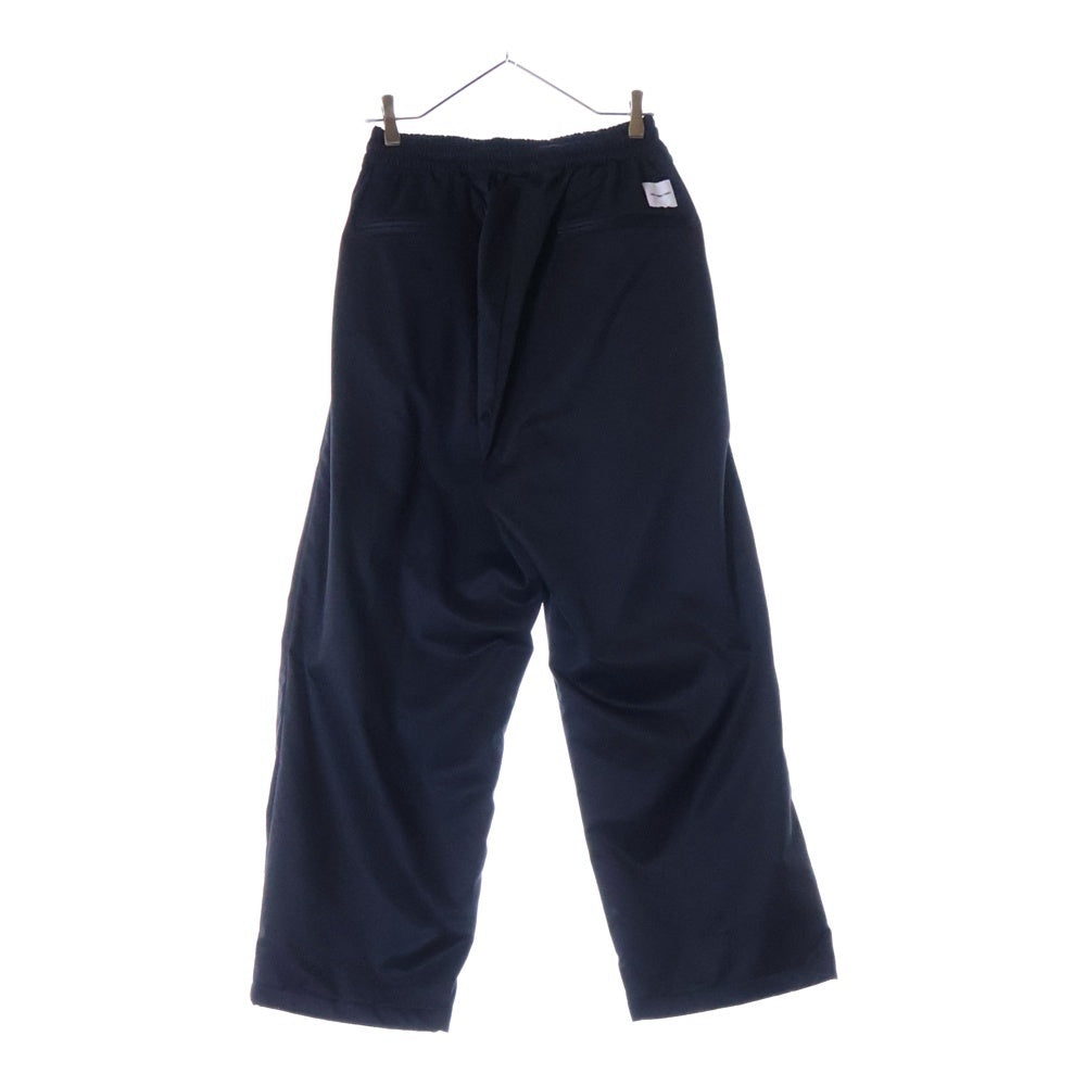 COOTIE PRODUCTIONS(クーティー プロダクションズ) Polyester Twill 2 Tuck Track Pants 2タック トラック パンツ ブラック CTE-24S127