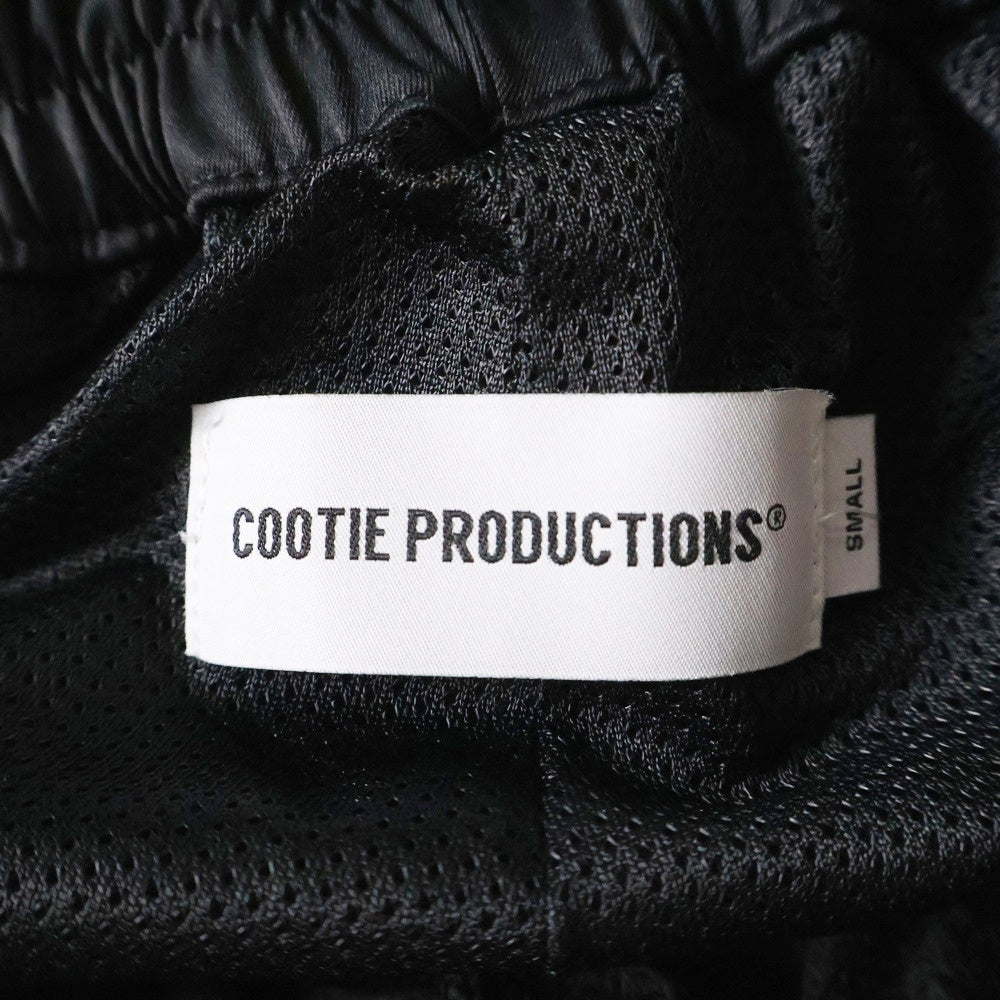 COOTIE PRODUCTIONS(クーティー プロダクションズ) Polyester Twill 2 Tuck Track Pants 2タック トラック パンツ ブラック CTE-24S127