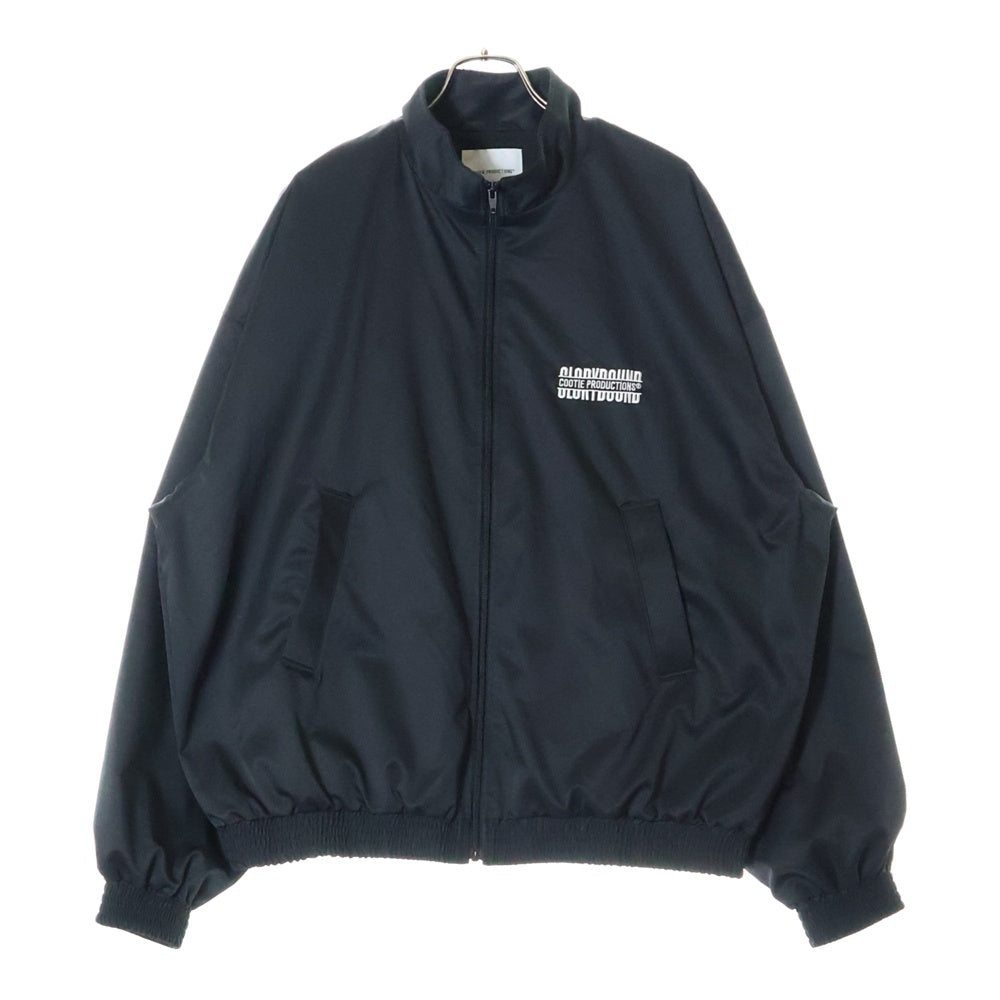 COOTIE PRODUCTIONS(クーティー プロダクションズ) Polyester Twill Track Jacket ポリツイル トラックジャケット ブラック CTE-24S210