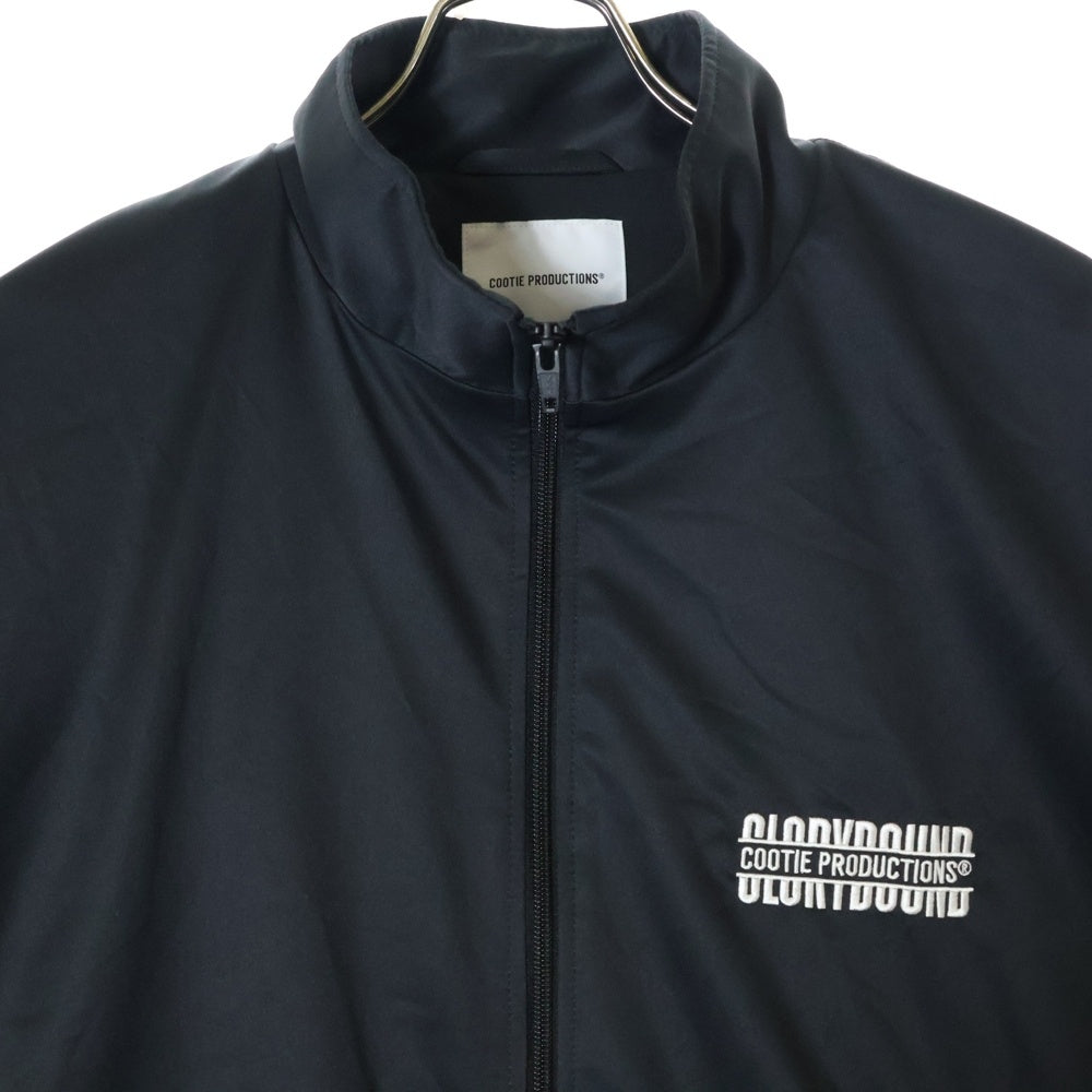 COOTIE PRODUCTIONS(クーティー プロダクションズ) Polyester Twill Track Jacket ポリツイル トラックジャケット ブラック CTE-24S210