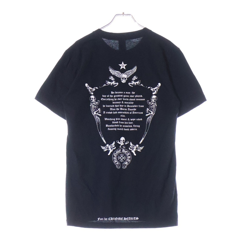 CHROME HEARTS(クロムハーツ) Foti MAHALIA S/S Tee フォティ 半袖 バックプリントTシャツ ブラック
