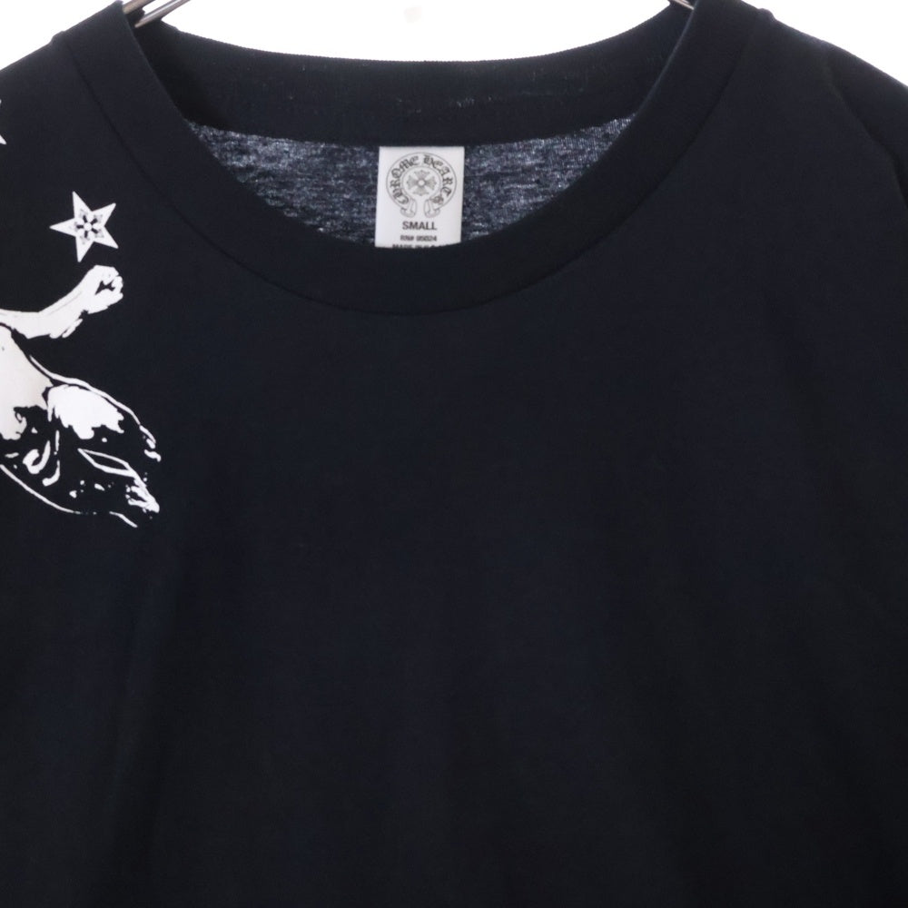 CHROME HEARTS(クロムハーツ) Foti MAHALIA S/S Tee フォティ 半袖 バックプリントTシャツ ブラック
