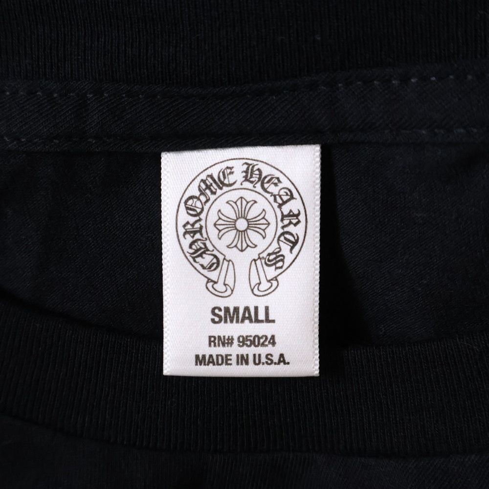 CHROME HEARTS(クロムハーツ) Foti MAHALIA S/S Tee フォティ 半袖 バックプリントTシャツ ブラック