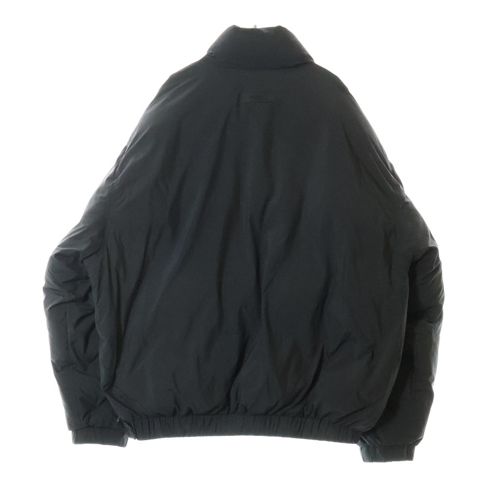 FEAR OF GOD ESSENTIALS(フィアオブゴッド エッセンシャルズ) HALF ZIP PUFFER JACKET ハーフジップ パファージャケット ブラック