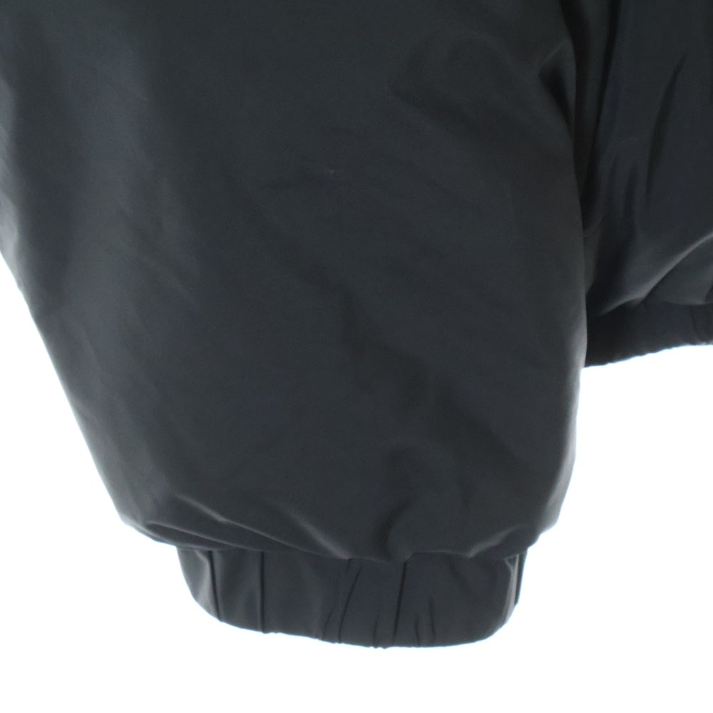 FEAR OF GOD ESSENTIALS(フィアオブゴッド エッセンシャルズ) HALF ZIP PUFFER JACKET ハーフジップ パファージャケット ブラック