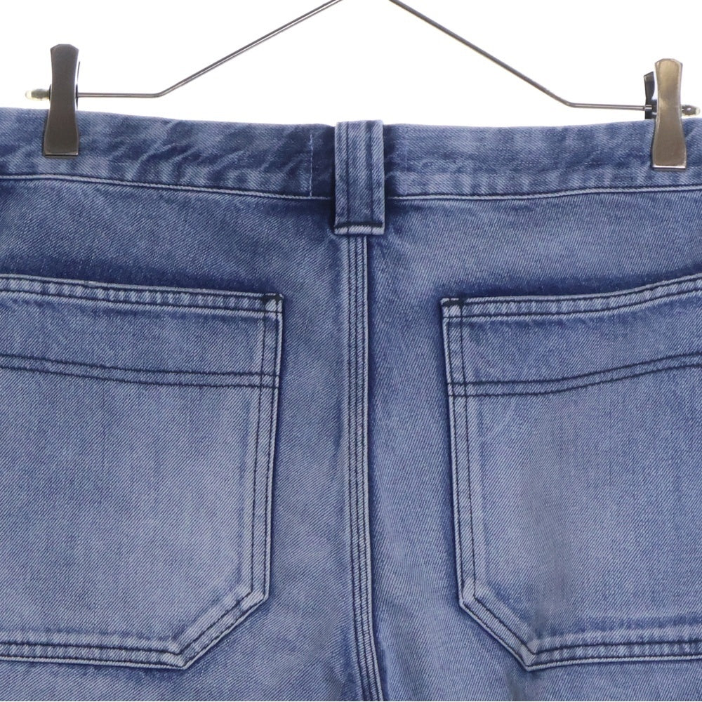 greatLand(グレイトランド) BAD BOY SHORT バッド ボーイ ダブルニー ダメージ デニム ショート パンツ インディゴ