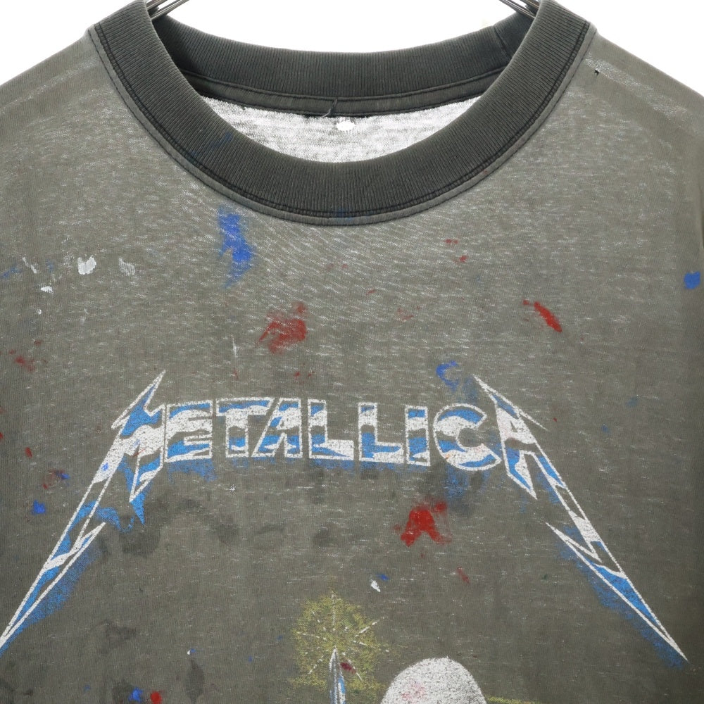 VINTAGE(ヴィンテージ) 90S VINTAGE METALLICA METAL UP YOUR ASS TEE ヴィンテージ メタリカ メタル アップ ユア アス 両面プリント クルーネック 半袖Tシャツ カットソー ブラック