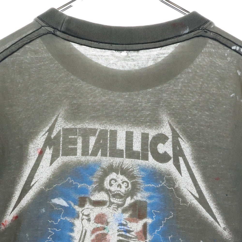 VINTAGE(ヴィンテージ) 90S VINTAGE METALLICA METAL UP YOUR ASS TEE ヴィンテージ メタリカ メタル アップ ユア アス 両面プリント クルーネック 半袖Tシャツ カットソー ブラック