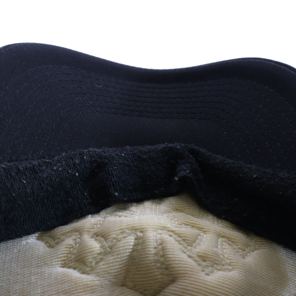 CHROME HEARTS(クロムハーツ) Cemetery Cross Patch Trucker Cap Old セメタリークロスパッチトラッカーキャップオールド ベースボールキャップ クロスボール 帽子 ブラック