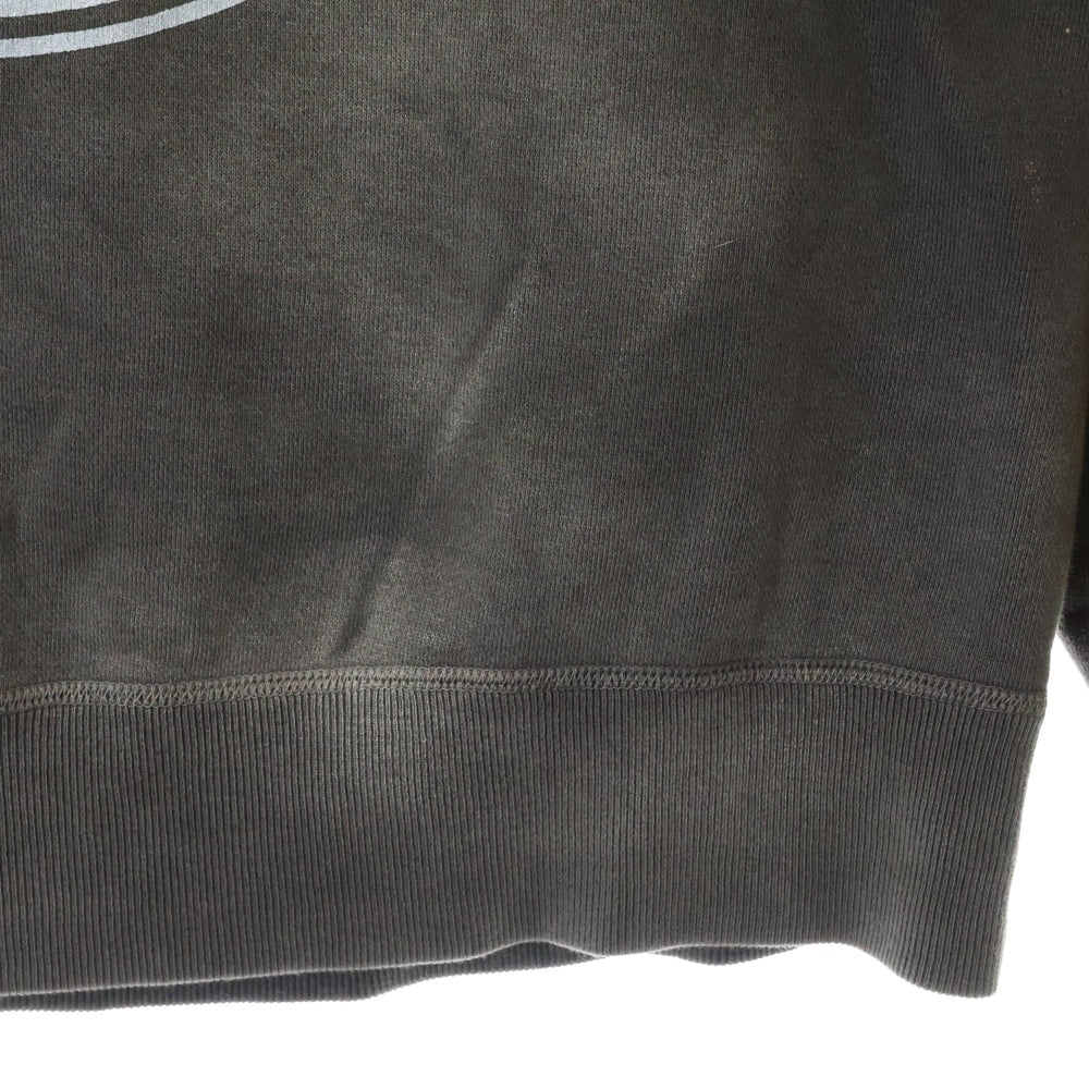 SAINT MICHAEL(セントマイケル) 21AW HOODIE FOCUS ダメージ加工プルオーバーパーカー フーディー SM-A21-0000-037 グレー