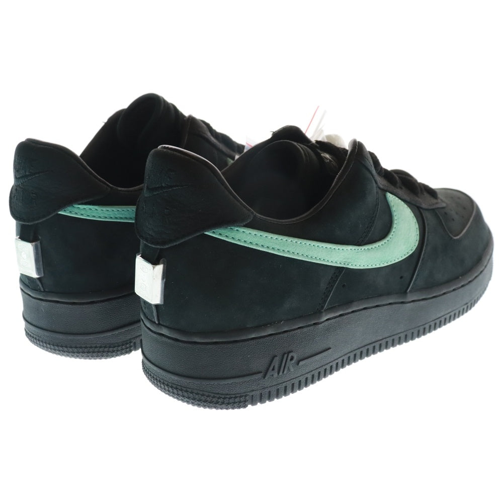 NIKE(ナイキ) ×TIFFANY&CO AIR FORCE 1 LOW 1837 BLACK ティファニー エアフォース ローカットスニーカー ブラック US9.5/27.5cm DZ1382-001