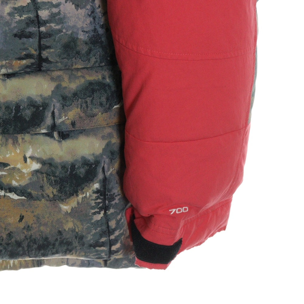 GUCCI(グッチ) 21AW FOREST PRINT ZIPUP DOWN COAT フォレストプリント ジップアップフーデッドダウンコート NF0A7UHB マルチカラー
