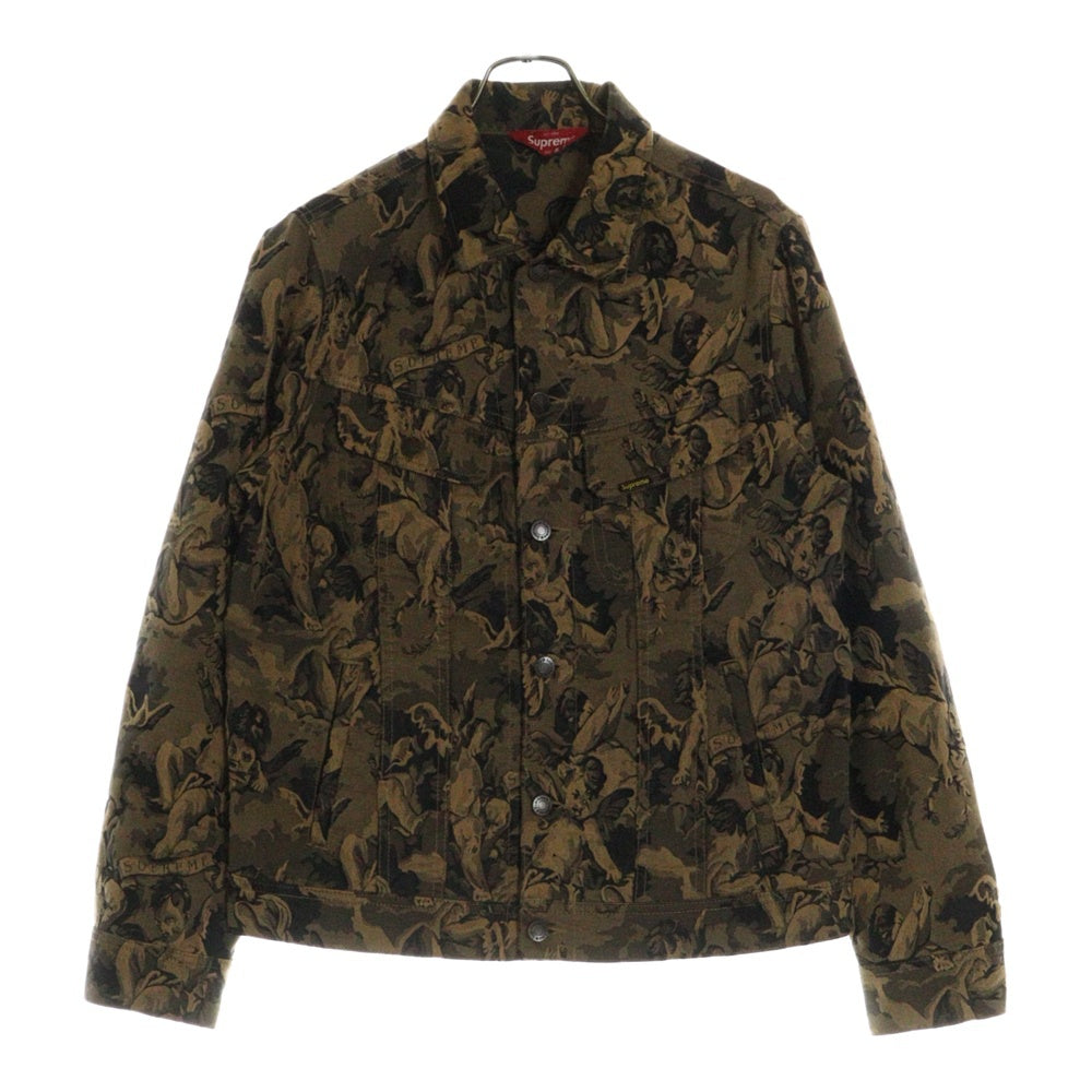 SUPREME(シュプリーム) 16AW Cherub Trucker Jacket ケルビム トラッカージャケット ブラウン