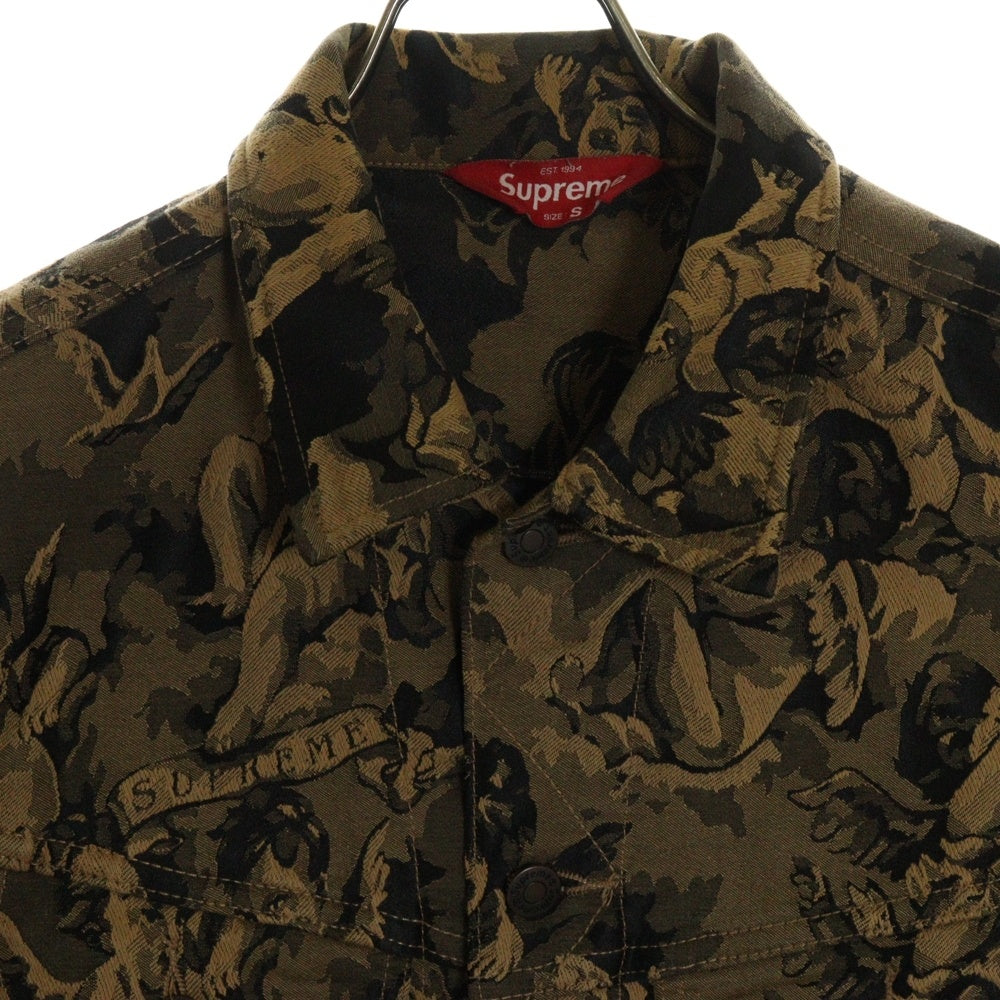 SUPREME(シュプリーム) 16AW Cherub Trucker Jacket ケルビム トラッカージャケット ブラウン