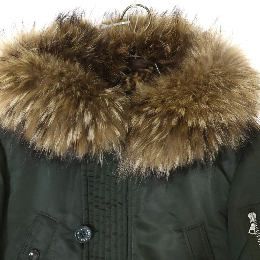 WTAPS(ダブルタップス) 10AW N-3B FIELD NYLON TWILL JACKET ミリタリージャケット 102GWDT-JKM04 カーキ