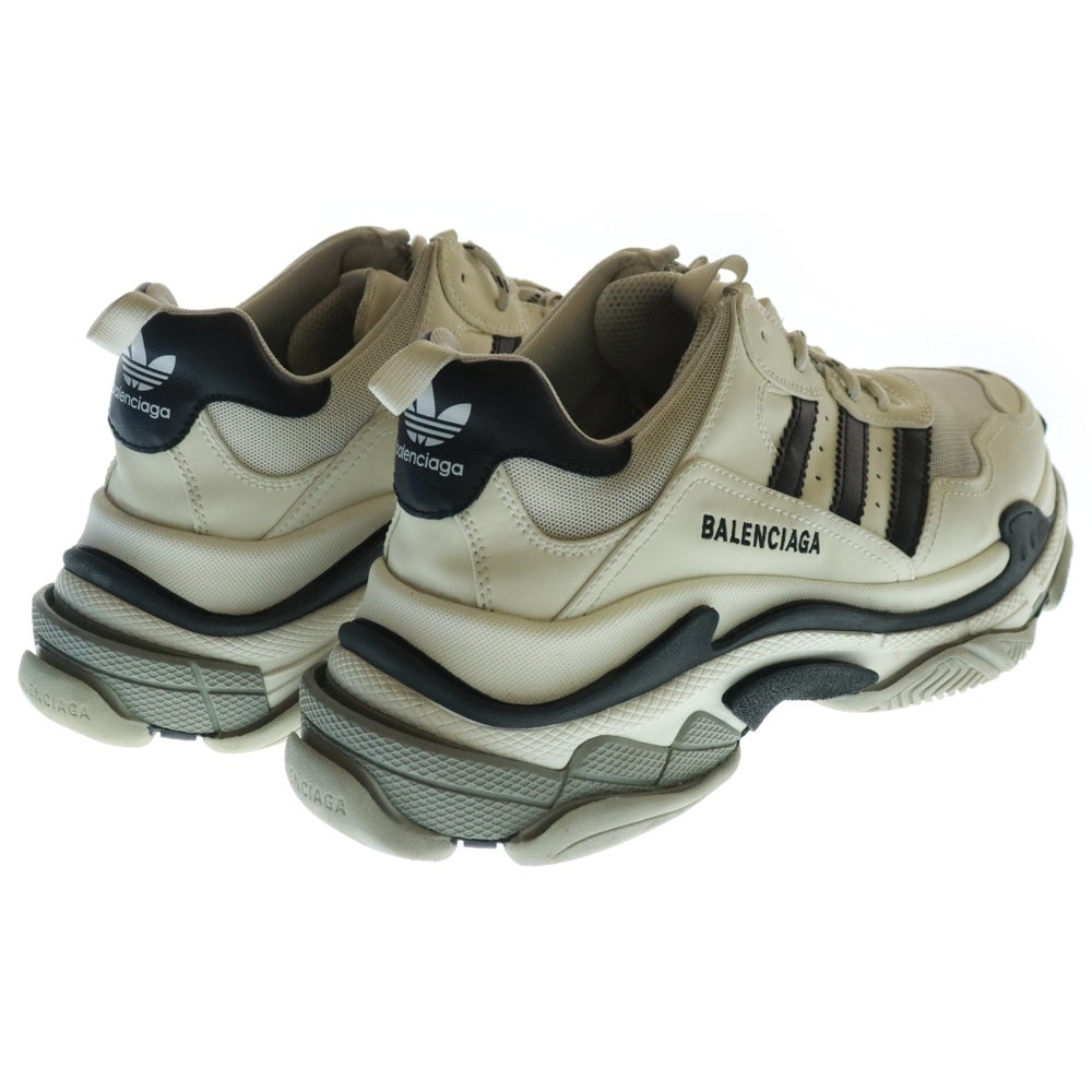 BALENCIAGA(バレンシアガ) × adidas TRIPLE S TRAINERS 712821 アディダス トリプルエス レースアップスニーカー ダッドスニーカー ホワイト