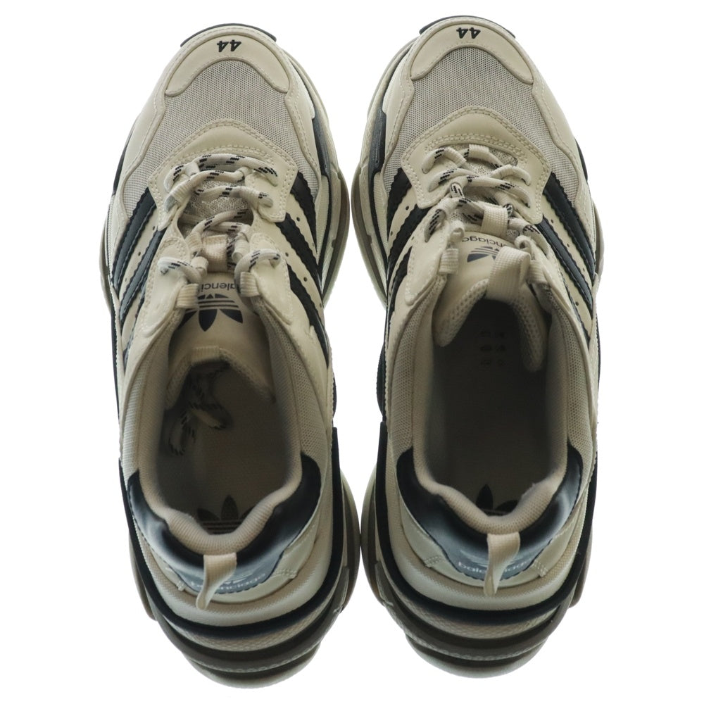 BALENCIAGA(バレンシアガ) × adidas TRIPLE S TRAINERS 712821 アディダス トリプルエス レースアップスニーカー ダッドスニーカー ホワイト