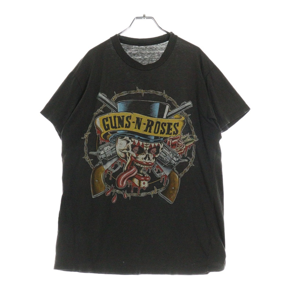 VINTAGE(ヴィンテージ) 90s GUNS'N'ROSES T-shirt ガンズアンドローゼズ クルーネック半袖Tシャツ カットソー
