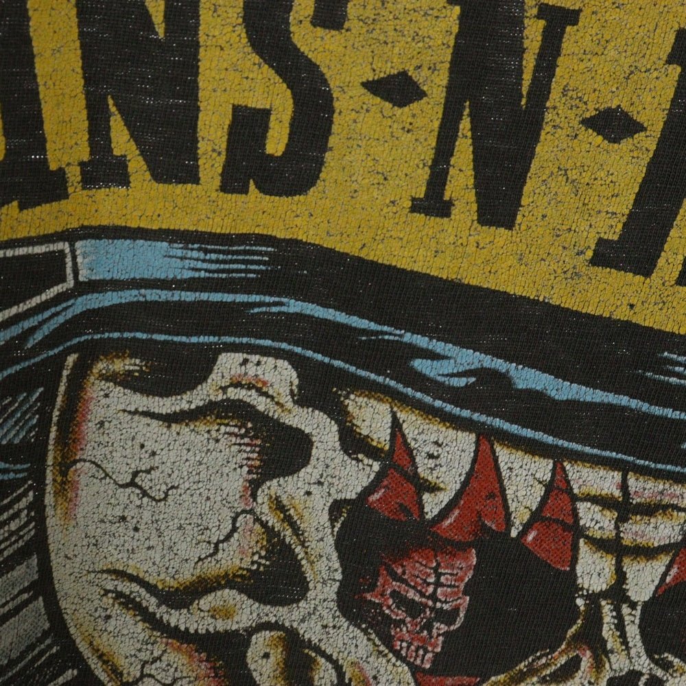 VINTAGE(ヴィンテージ) 90s GUNS'N'ROSES T-shirt ガンズアンドローゼズ クルーネック半袖Tシャツ カットソー