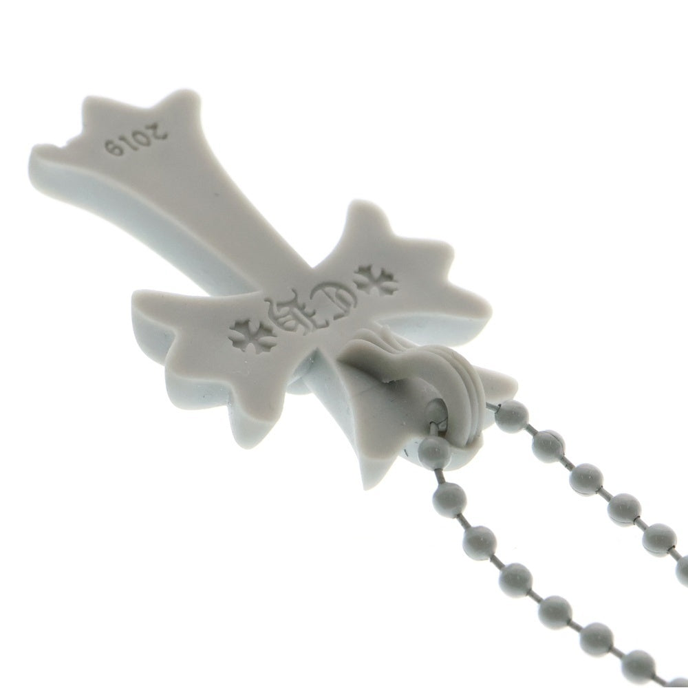 CHROME HEARTS(クロムハーツ) RUBBER CH CRS SML ラバーネックレス グレー