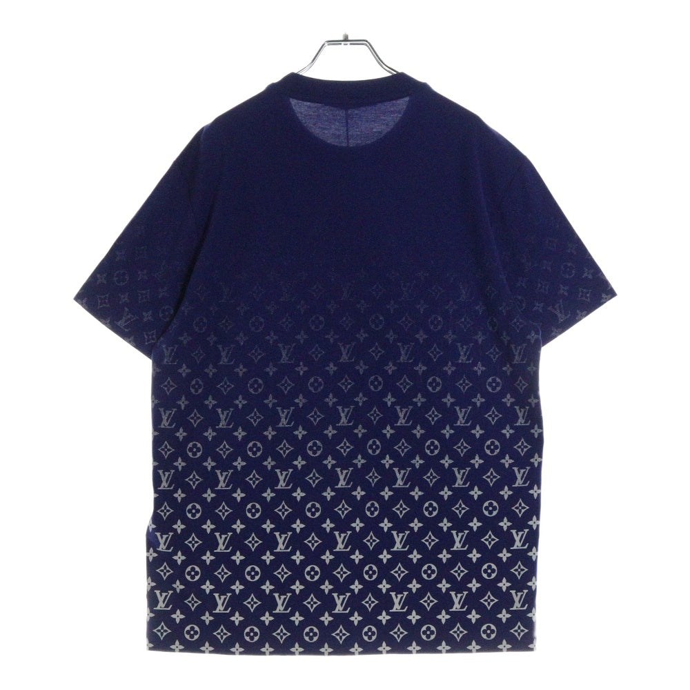 LOUIS VUITTON(ルイヴィトン) 22AW モノグラムグラディエント コットン 半袖Tシャツ RM222 NPG HKY46W ブルー