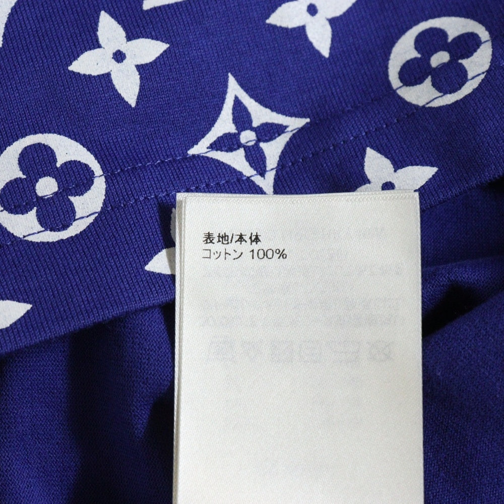 LOUIS VUITTON(ルイヴィトン) 22AW モノグラムグラディエント コットン 半袖Tシャツ RM222 NPG HKY46W ブルー