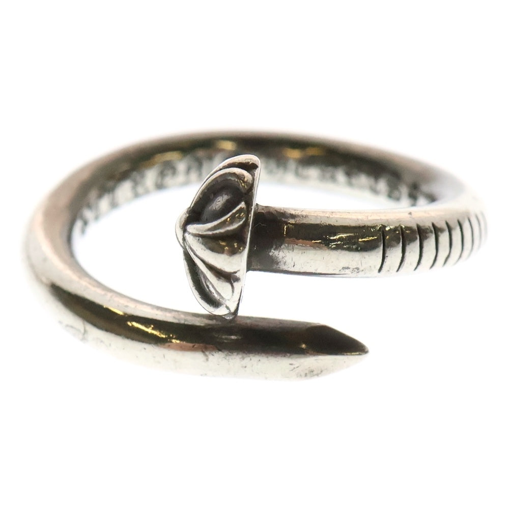 CHROME HEARTS(クロムハーツ) NAIL CRSBALL ネイル クロスボール リング シルバー BCA349