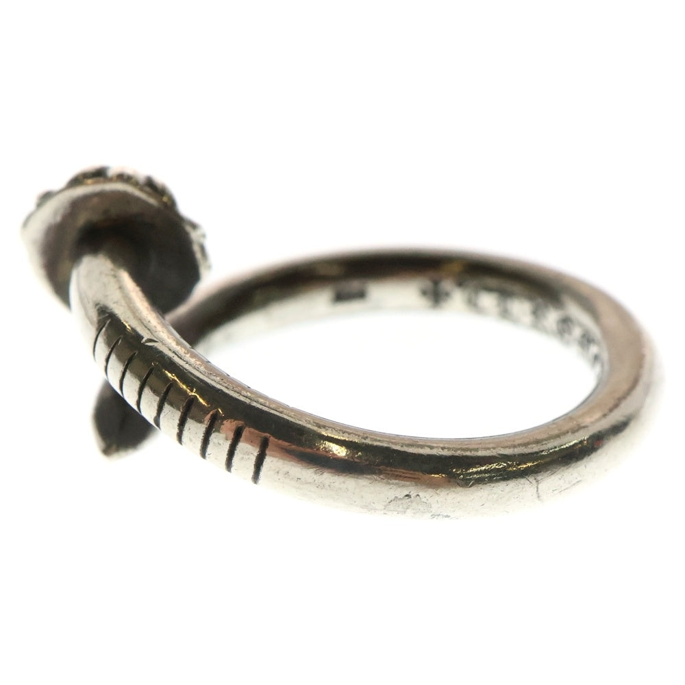 CHROME HEARTS(クロムハーツ) NAIL CRSBALL ネイル クロスボール リング シルバー BCA349