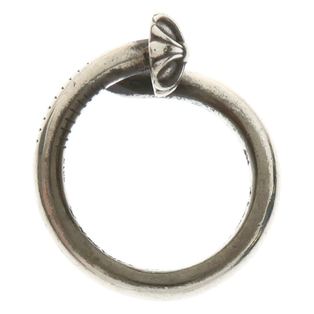 CHROME HEARTS(クロムハーツ) NAIL CRSBALL ネイル クロスボール リング シルバー BCA349