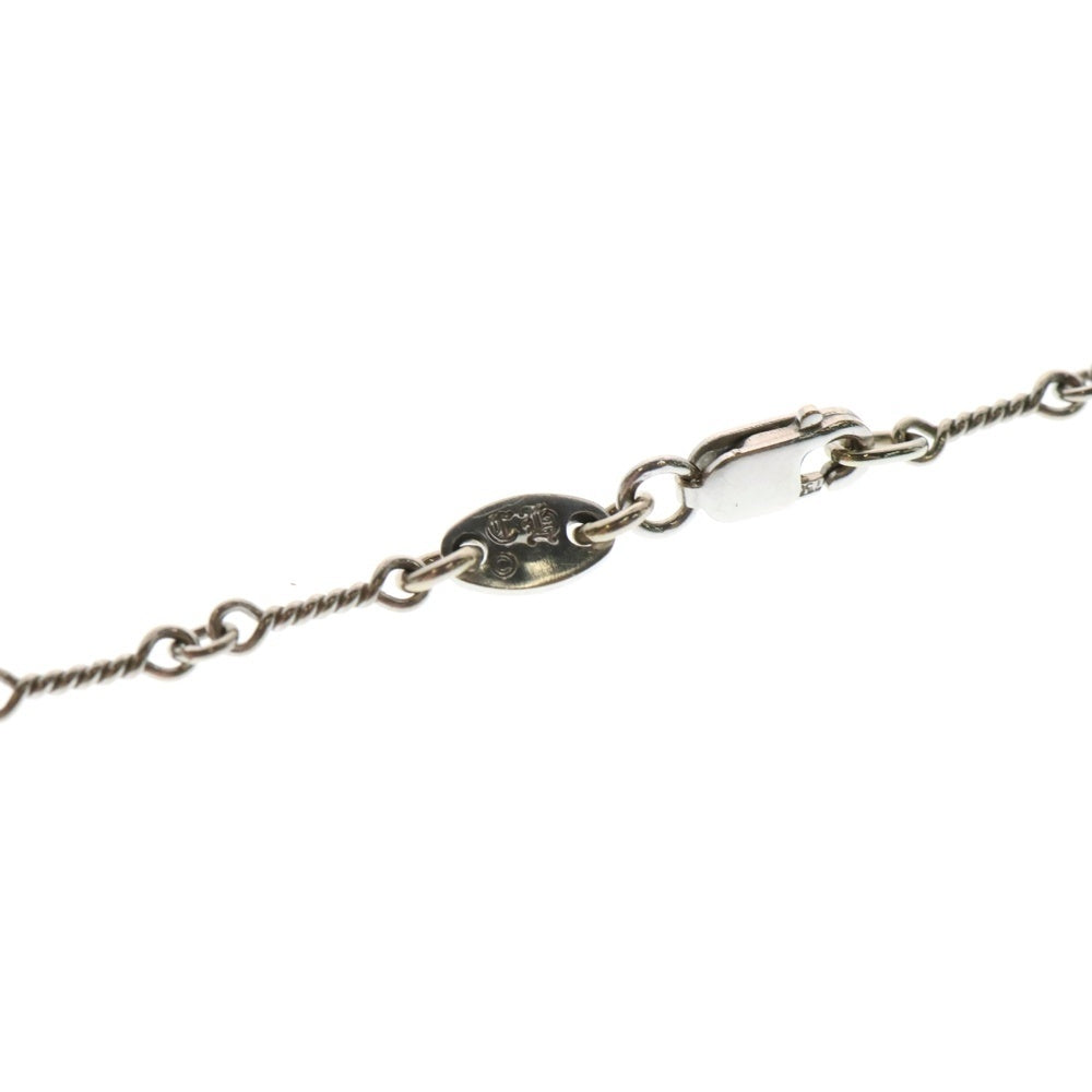 CHROME HEARTS(クロムハーツ) 18KWG NECKCHAIN T16 ツイストチェーンネックレス 16inch ホワイトゴールド BCA001