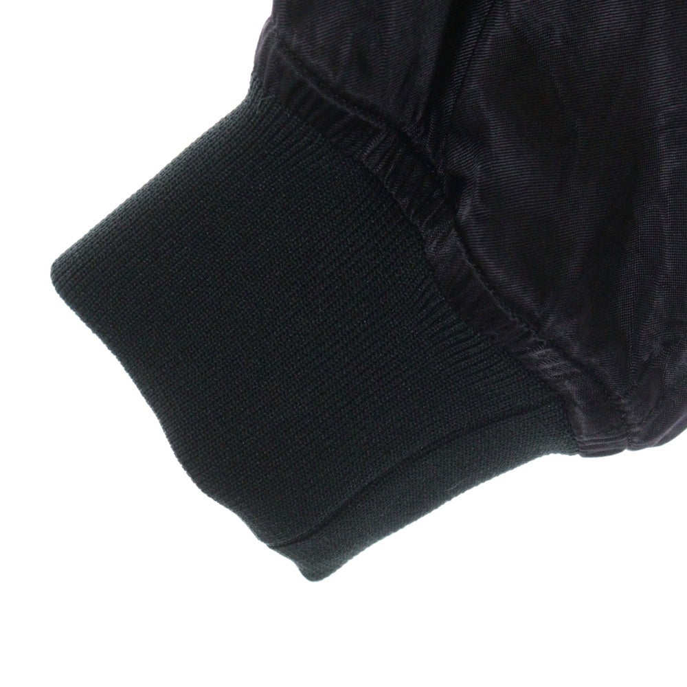 COMME des GARCONS HOMME PLUS(コムデギャルソンオムプリュス) 20SS バックプリント キュプラサテン スタッフ コート PE-J087 ブラック