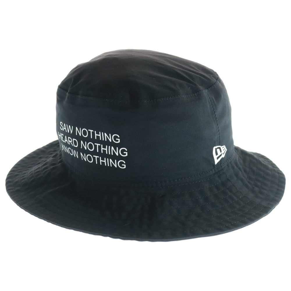 UNDERCOVER(アンダーカバー) ×NEW ERA GORE-TEX PACLITE バケットハットUC1A9H02 ブラック