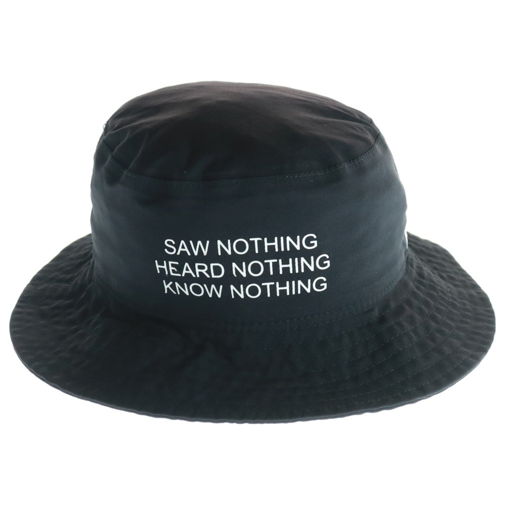 UNDERCOVER(アンダーカバー) ×NEW ERA GORE-TEX PACLITE バケットハットUC1A9H02 ブラック