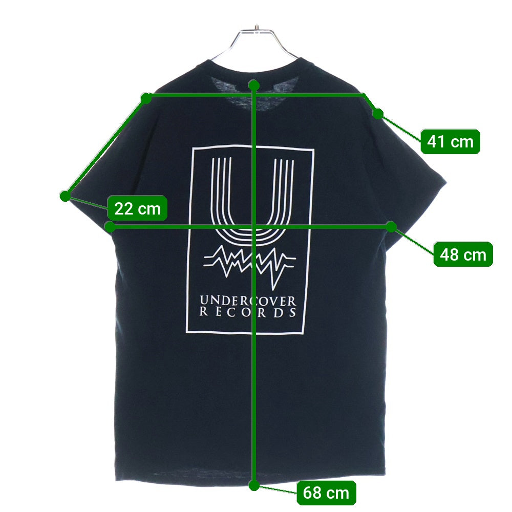 UNDERCOVER(アンダーカバー) グラフィックプリント 半袖Tシャツ カットソー UCU8801-3 ブラック