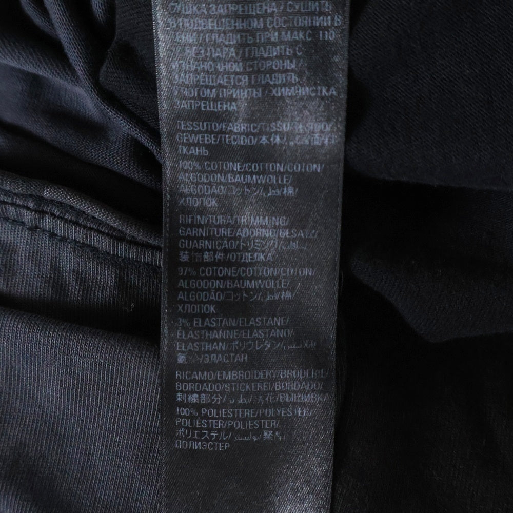 BALENCIAGA(バレンシアガ) 22SS Speed Hunter Upside Down Oversized Tee 698811 TMVC9 スピードハンターアップサイドダウンオーバーサイズ半袖Tシャツ ブラック