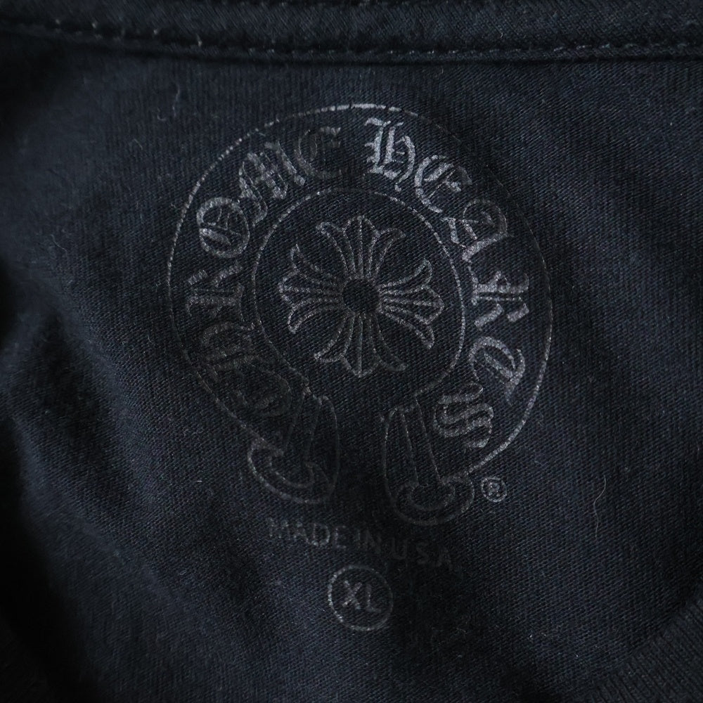 CHROME HEARTS(クロムハーツ) CH L S LTD 青山限定プリント 長袖Tシャツ ロングスリーブカットソー ブラック/グリーン