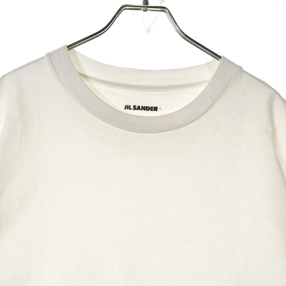 JIL SANDER +(ジルサンダープラス) ロゴパッチ 半袖Tシャツ JPUP706530MP24880892 ホワイト