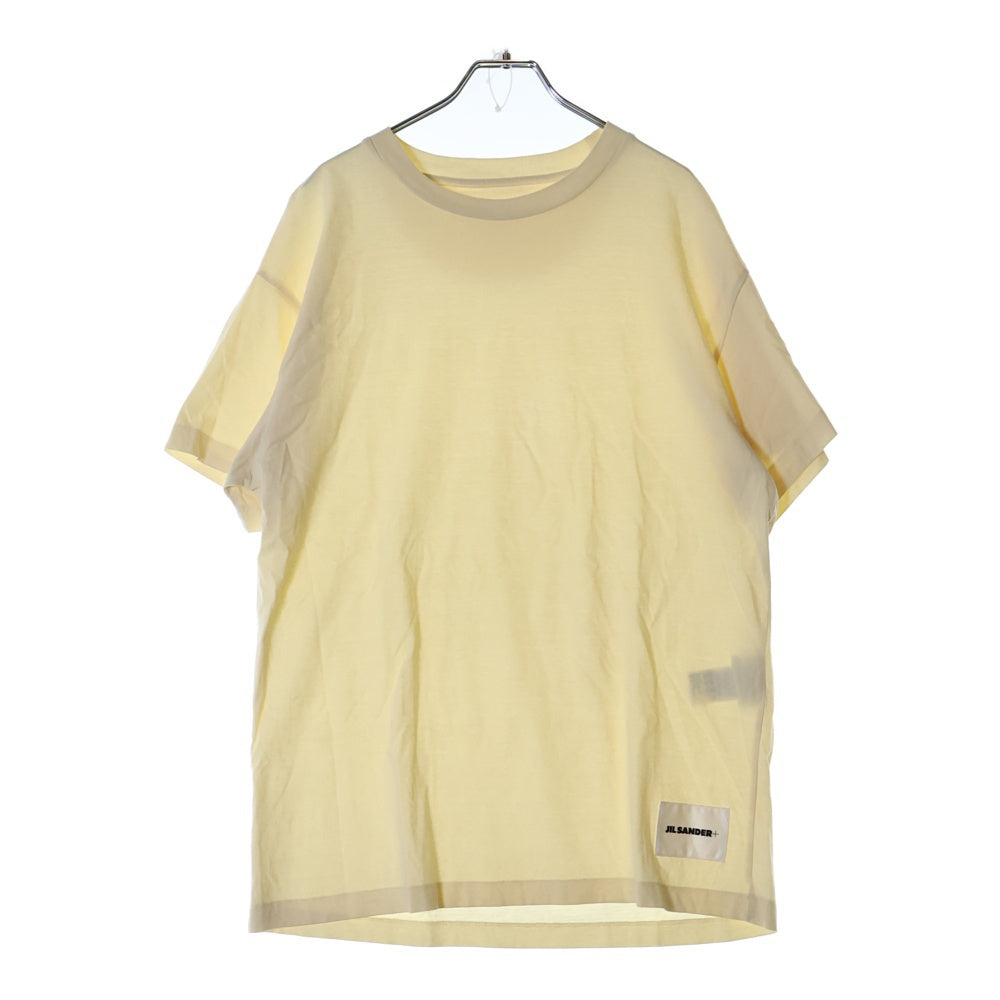 JIL SANDER +(ジルサンダープラス) ロゴパッチ 半袖Tシャツ JPYR706590MR24880802 ベージュ