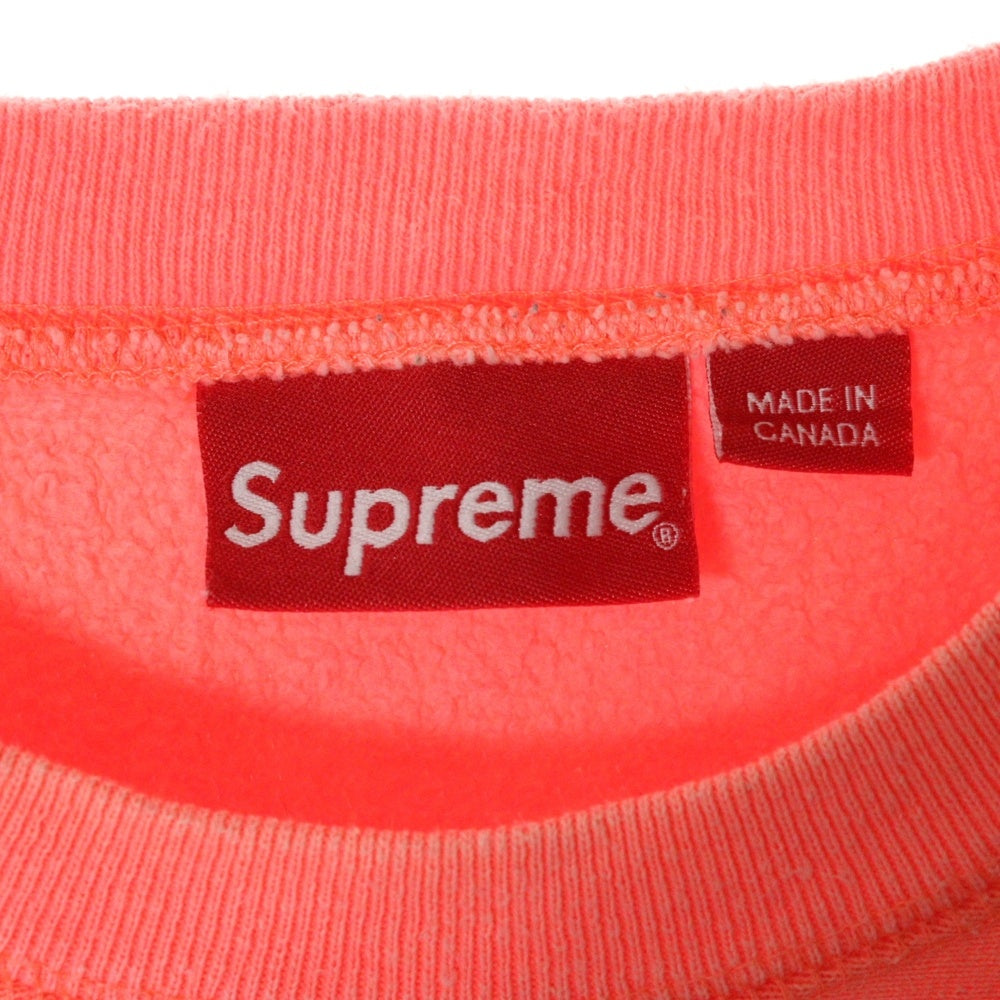 SUPREME(シュプリーム) 18AW Box Logo Crewneck ボックスロゴ クルーネック スウェットトレーナー ピンク